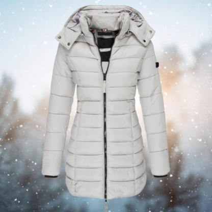 Nadia® | Heated down jacket for women