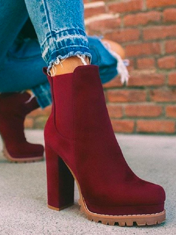 Nadia® | Urban autumn suede boots