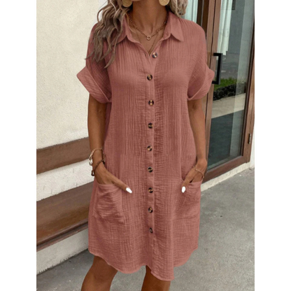 Viviana® | Summer shirt dress for women