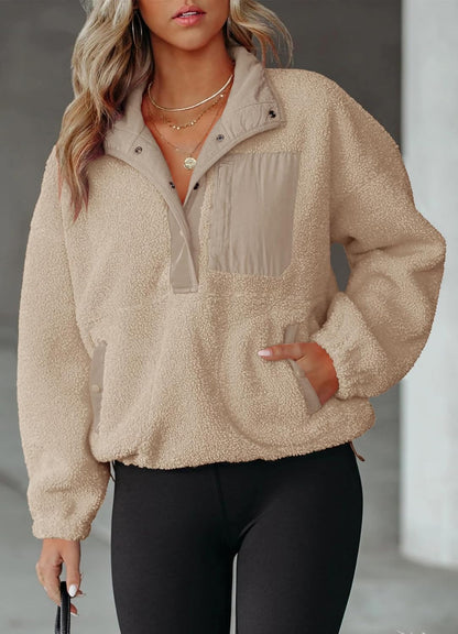 Phaedra® | Women's Chouyatou Sherpa fleece jacket