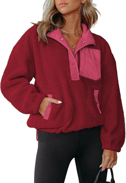 Phaedra® | Women's Chouyatou Sherpa fleece jacket