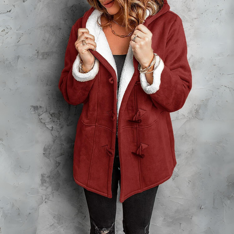 Ximena® | Soft hooded jacket