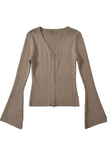 Toni® | Slim cardigan with V-neck