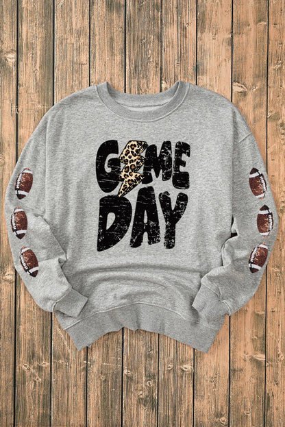 Alida® | Football long sleeve sweatshirt