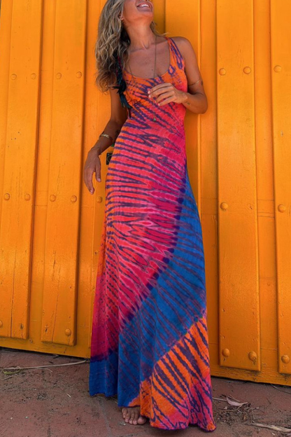 Ximena® | Stretch cross back maxi dress