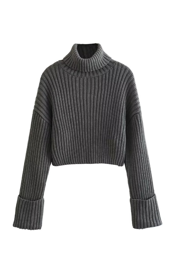 Yvonne® | Ribbed turtleneck sweater