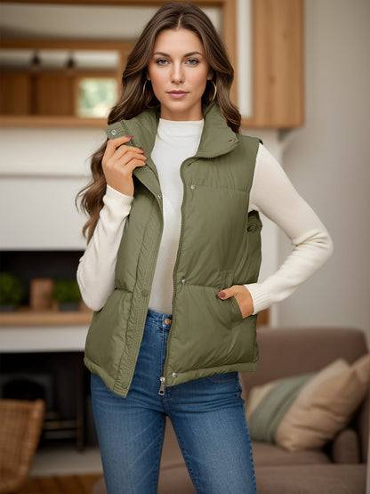 Paola® | Vest coat with zip and pockets