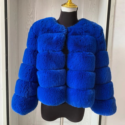 Alina® | Elegant fur winter jacket for women