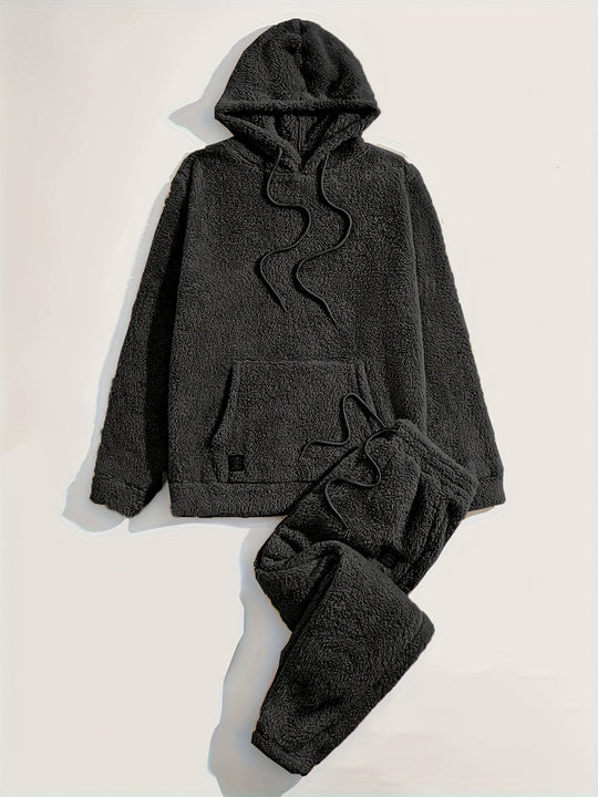 Xaviera® | Fleece sweatshirt and track pants set