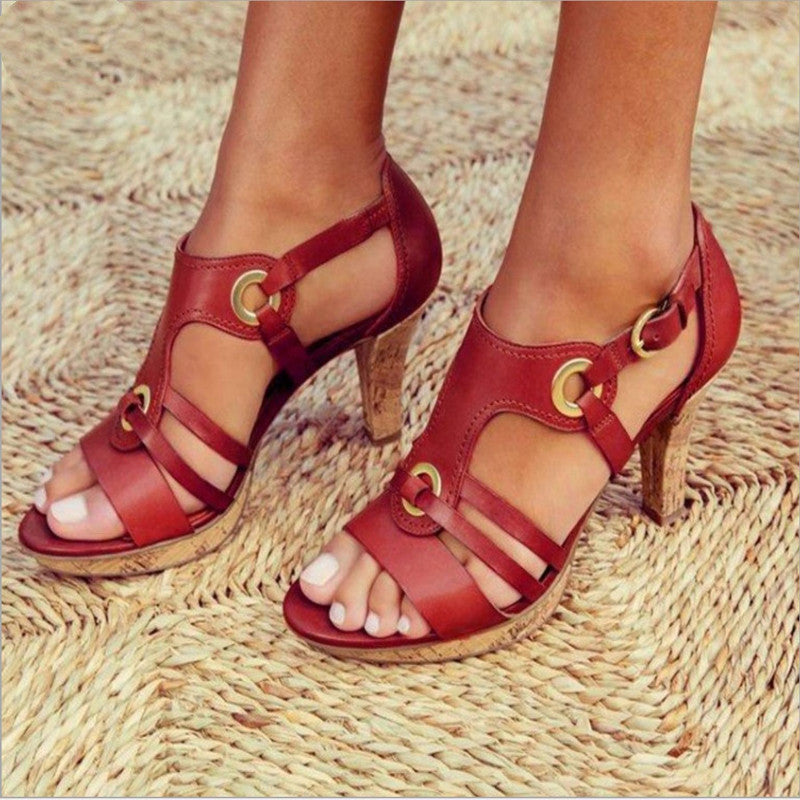 Silvia® | Comfortable high heel sandals