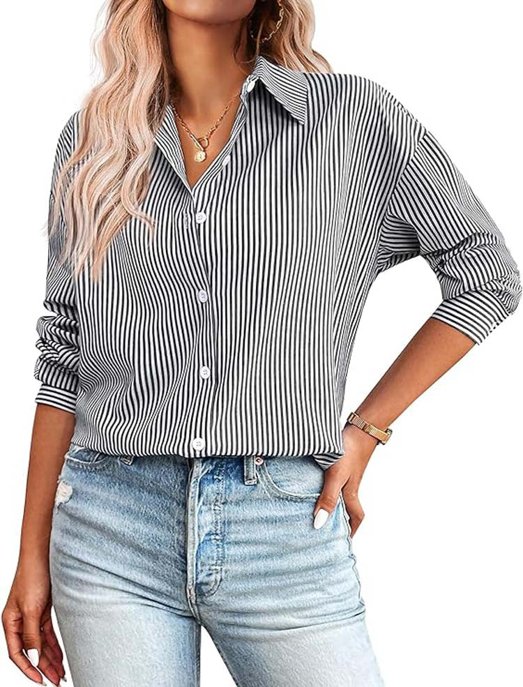 Summer® | Striped button-down shirt