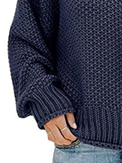 Agnes® | Pullover with a turtleneck and dropped shoulders