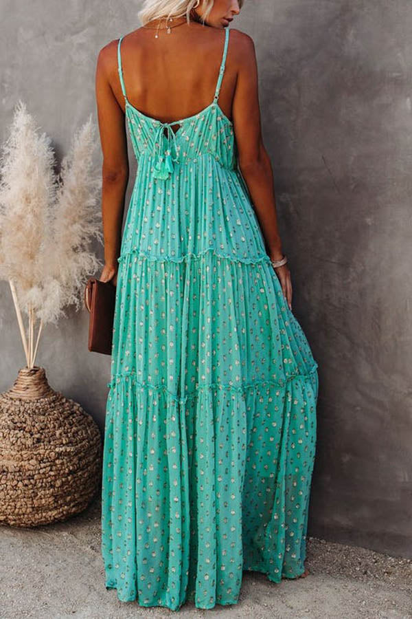 Teresa® | Adjustable tiered maxi dress