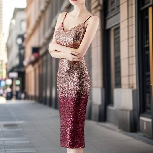 Tamar® | Fashionable Sexy Sequin Dress