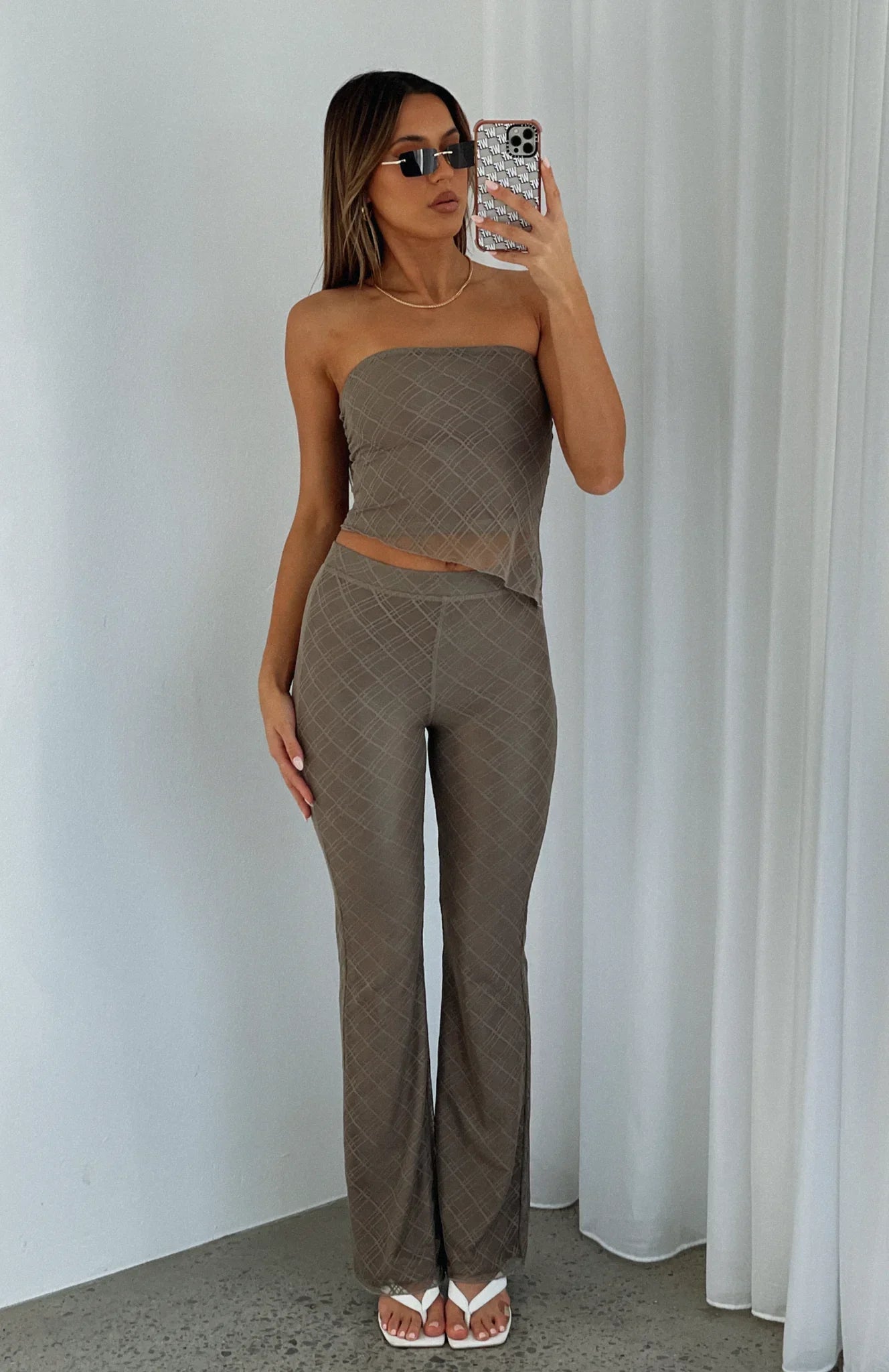 Viviana® | Flared trousers with elastic waistband