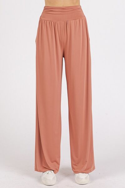 Silvana® | Wide leg trousers with elasticated waist and pockets