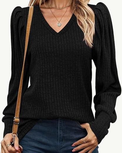 Zaira® | Casual top with long sleeves