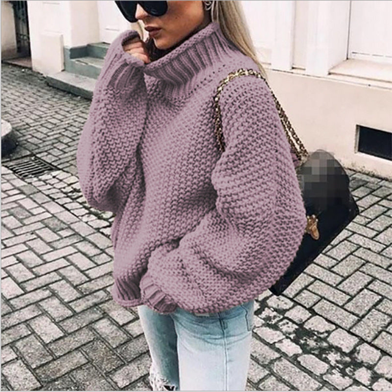 Alicia® | Ultra thick turtleneck sweater