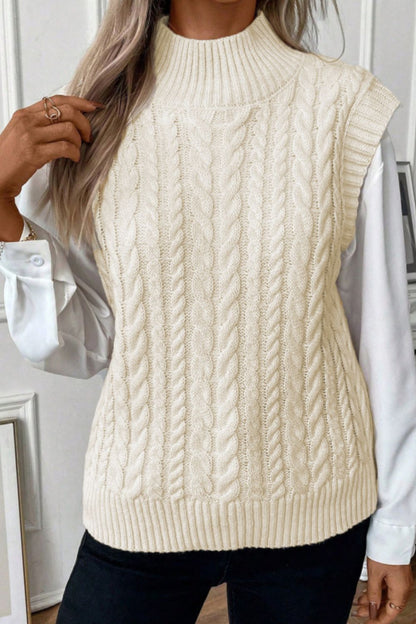 Thea® | Cable knit turtleneck sweater