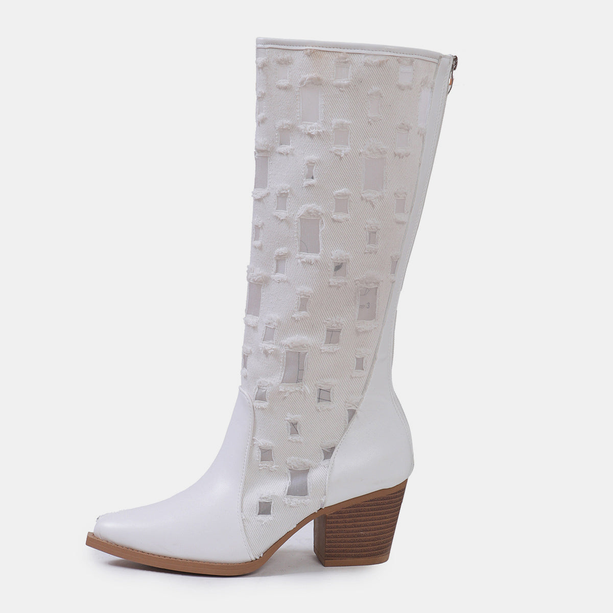 Pilar® | Pointed boots with block heel