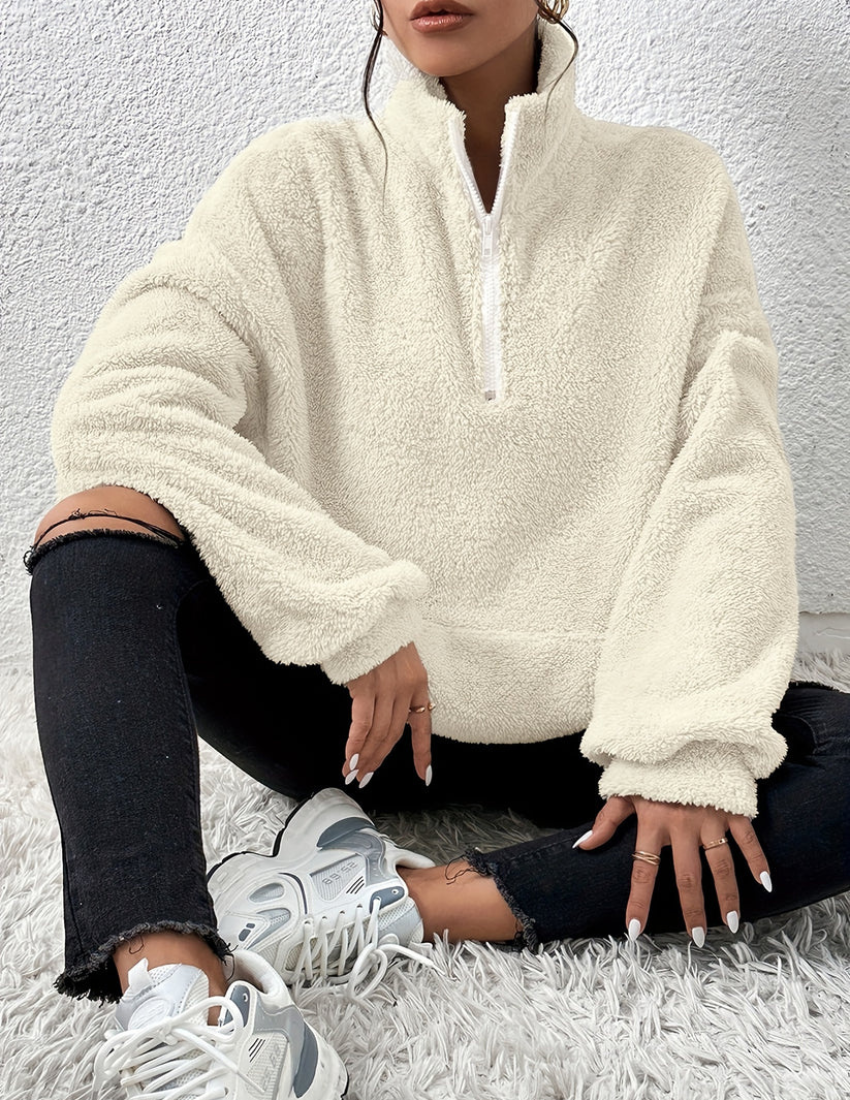 Tessa® | Warm winter fleece sweater for women