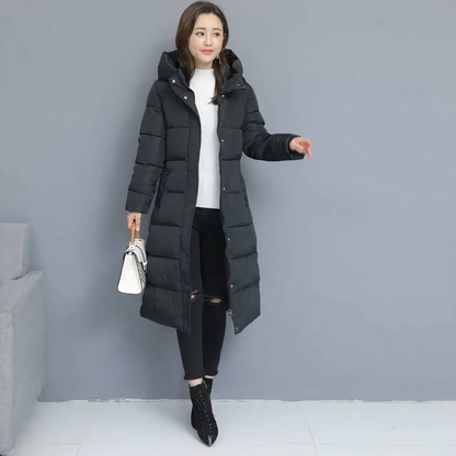 Quintina® | Long, padded women's coat for winter