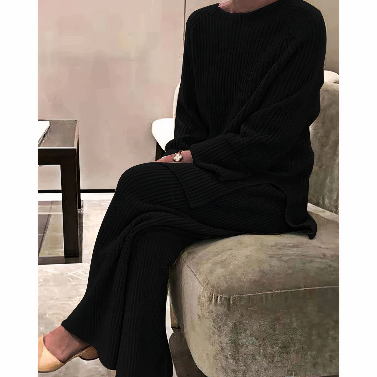 Verónica® | Casual set consisting of a knitted sweater and trousers