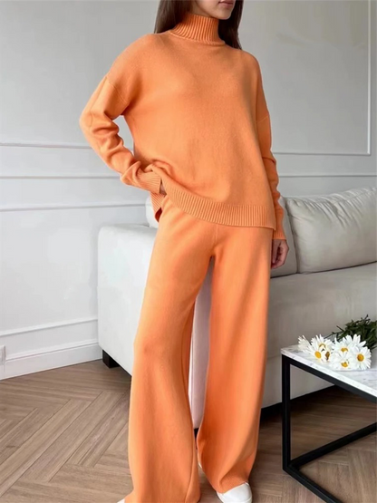 Nadia® | Two-piece knit suit