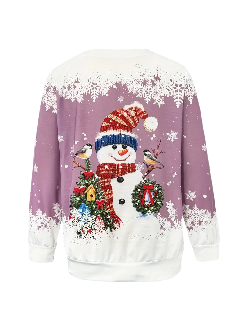 Amanda® | Snowman winter Christmas sweater