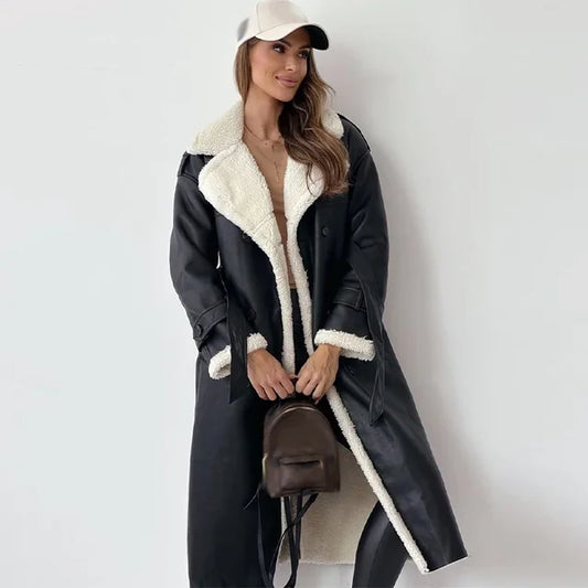 Abigail® | Elegant long winter coat for women