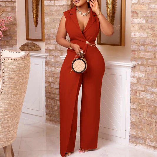 Samanta® | Elegant wide leg jumpsuit