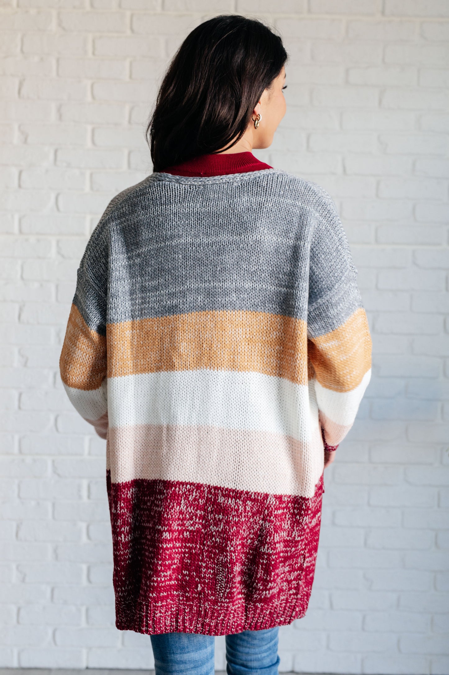 Tamara® | Bring the Warmth Color Block Cardigan