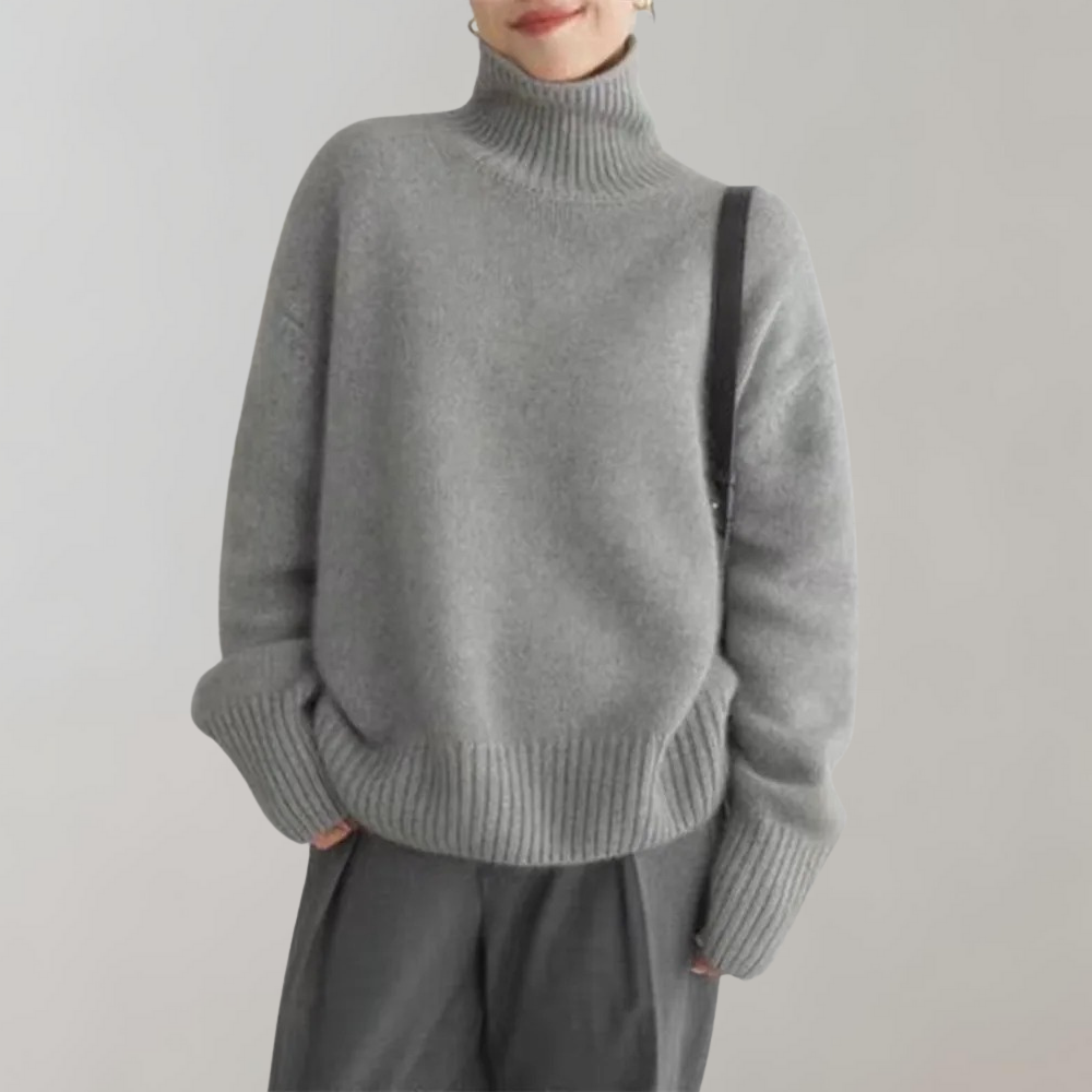 Teresa® | Women's sweater with a stylish collar