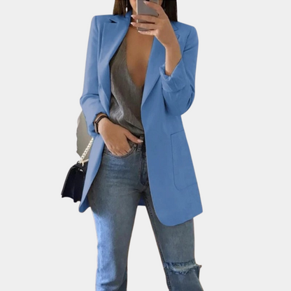 Amanda® | Casual blazer with lace for women