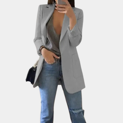 Amanda® | Casual blazer with lace for women