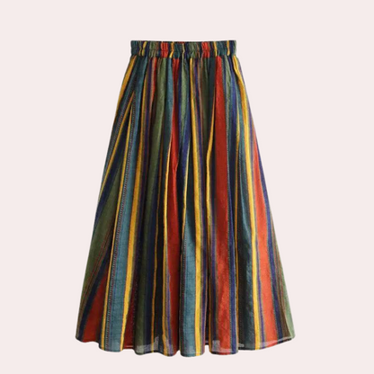 Stella® | Striped retro skirt for women