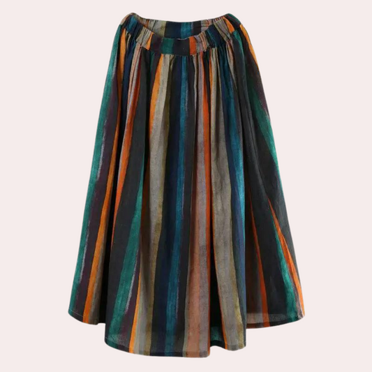 Stella® | Striped retro skirt for women