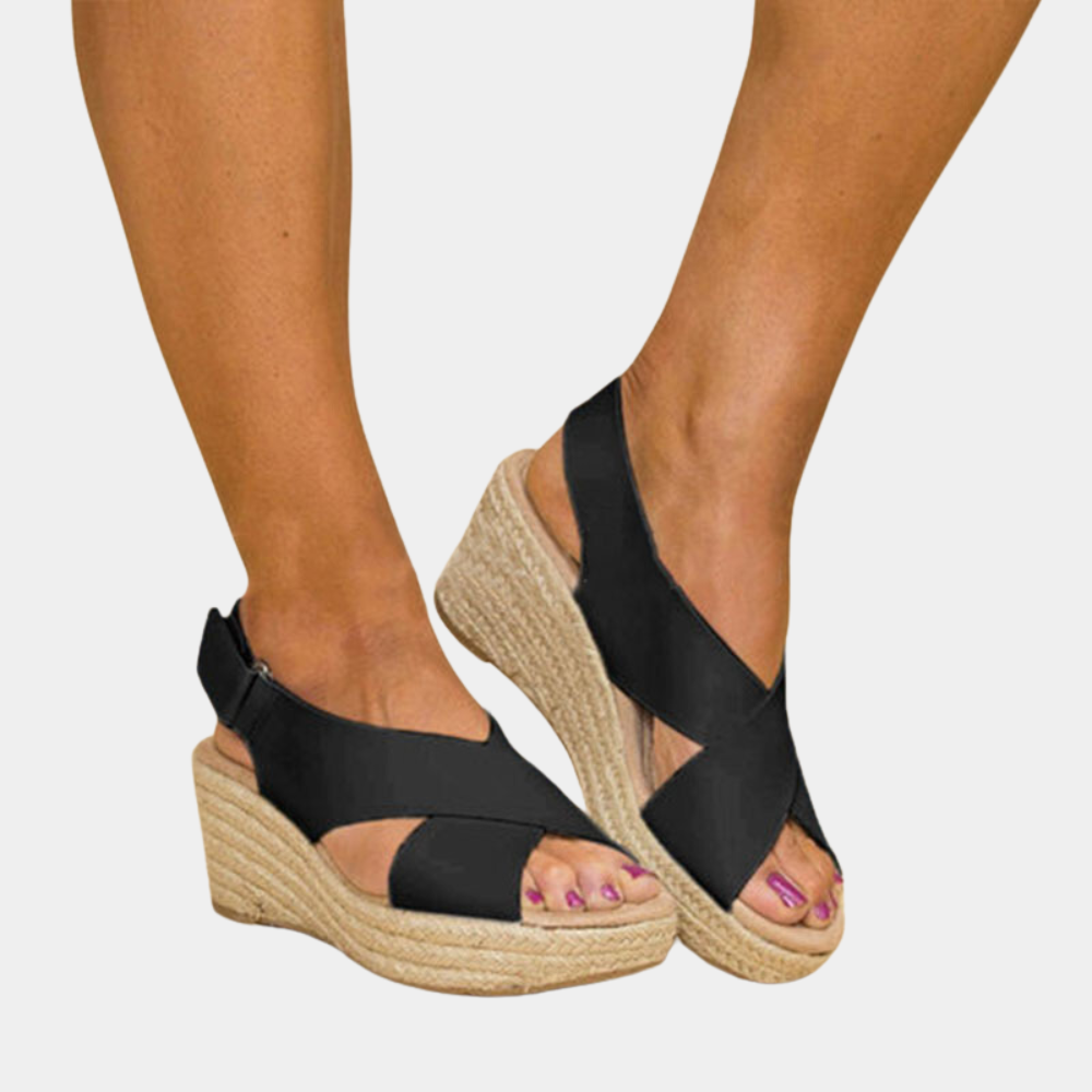 Hannah® | Women's wedge sandals, stylish and comfortable