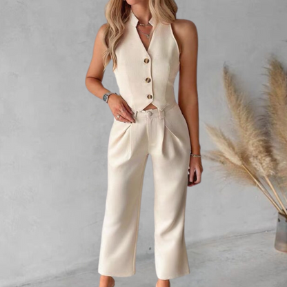 Thalia® | Elegant women's vest and chic trousers for a sophisticated look