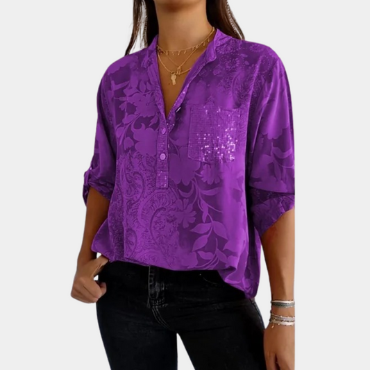 Willow® | Adjustable long sleeve blouse for women