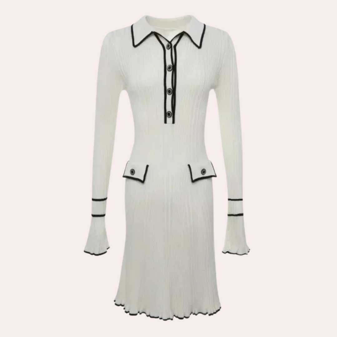 Pilar® | Elegant long-sleeved dress for women