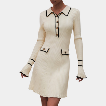 Pilar® | Elegant long-sleeved dress for women