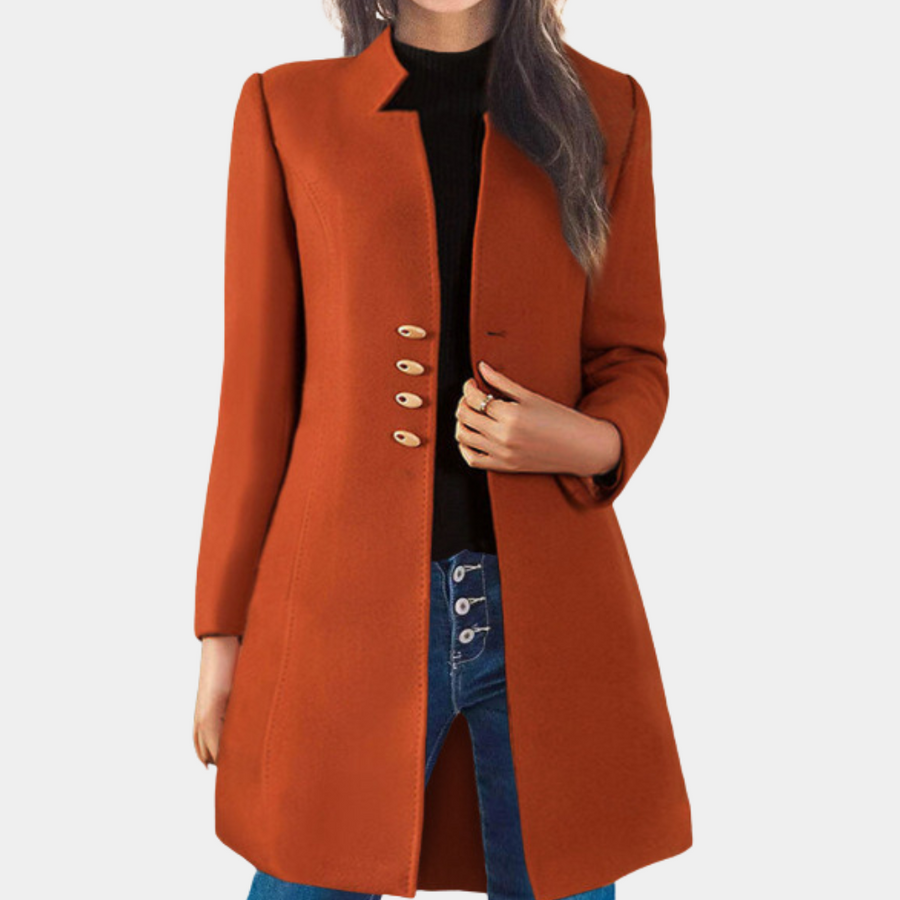 Tamara® | Timeless coat for women with single breasted