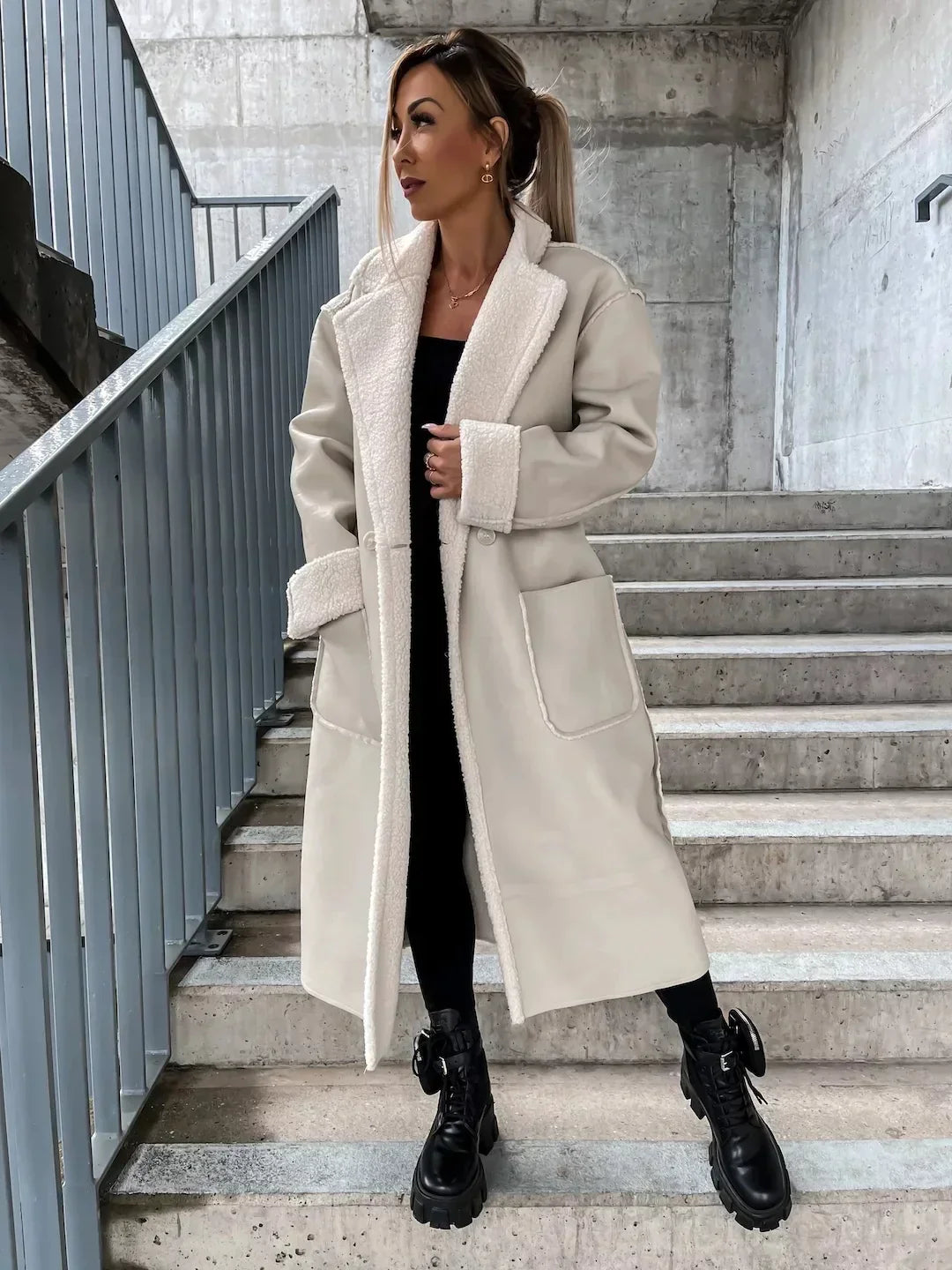 Sybilla® | Fashionable thick coat