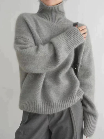 Talia® | Wool turtleneck sweater