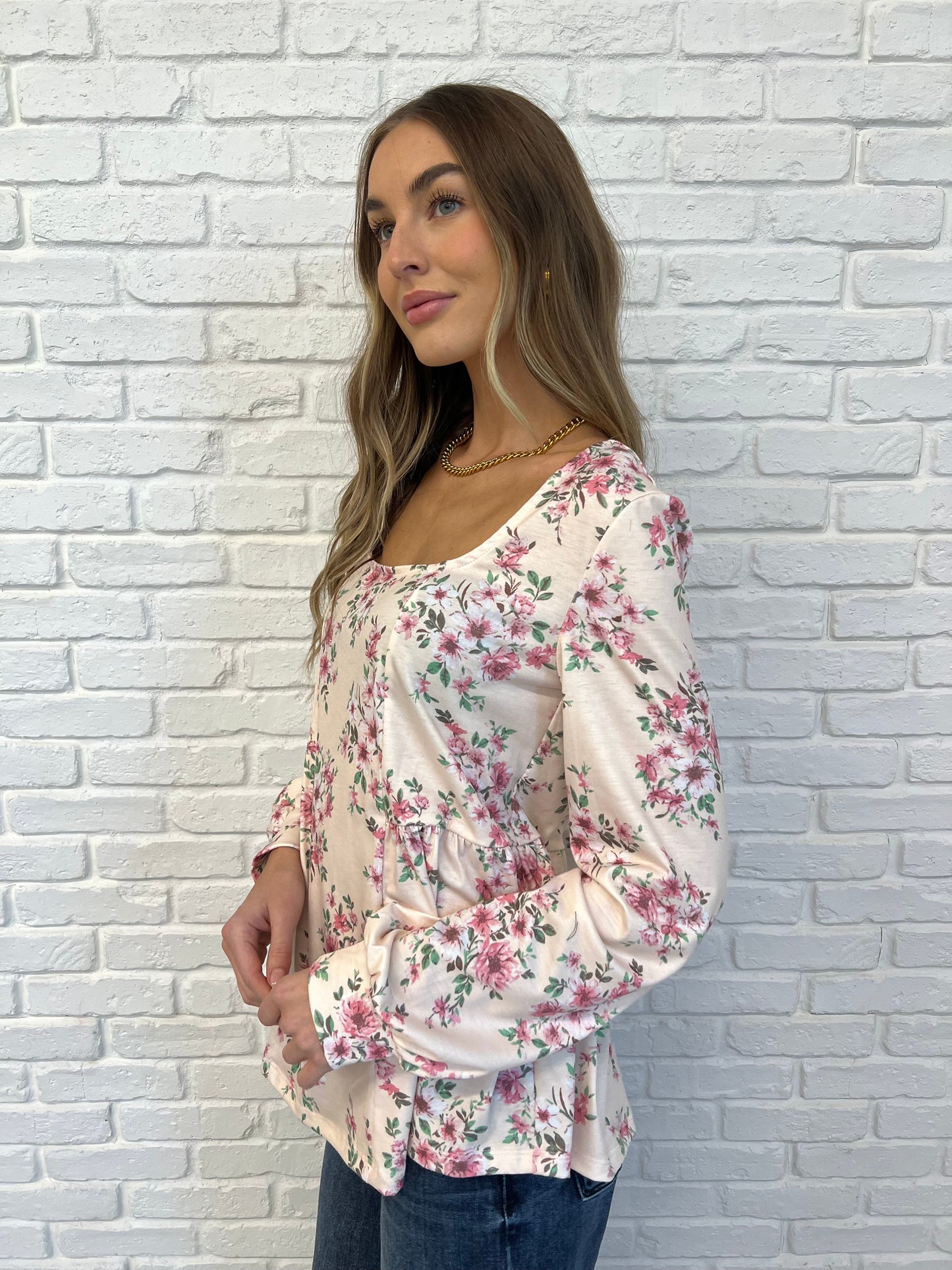 Octavia® | Cool to Be Kind floral blouse