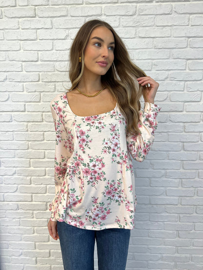 Octavia® | Cool to Be Kind floral blouse