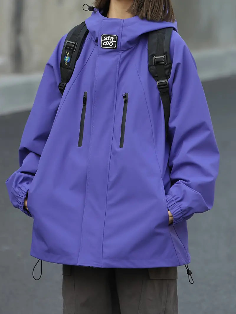 Violet® | Athleisure hooded jacket, comfortable and fashionable