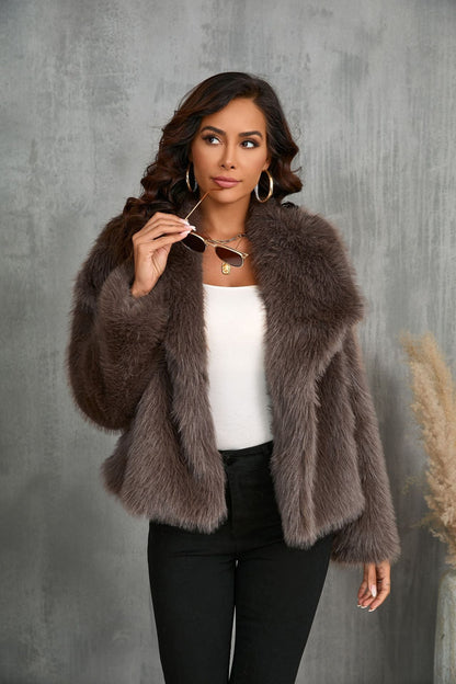 Alba® | Elegant faux fur jacket