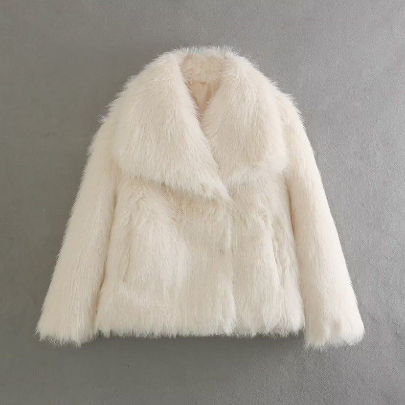 Alba® | Elegant faux fur jacket